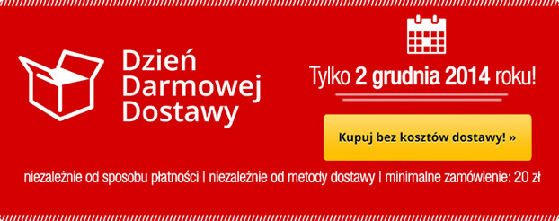 TaniaKsiazka.pl wysyła zamówienia za 2 grudnia za 0 zł!