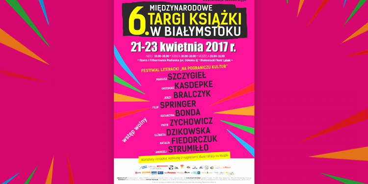 Program targów książki w Białymstoku 2017