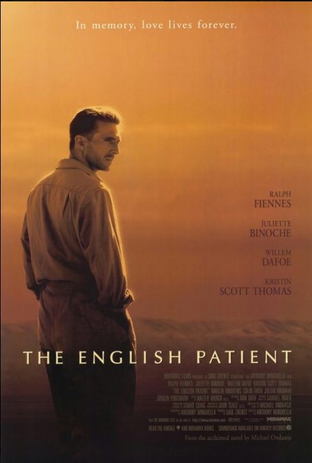 Złoty Booker dla Angielskiego pacjenta Michaela Ondaatje. Plakat filmu
