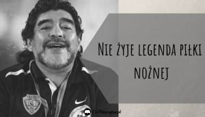 Nie żyje Diego Maradona 