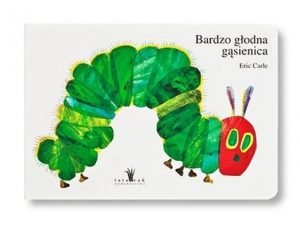 Eric Carle Bardzo głodna gąsienica Kampania Mała książka - wielki człowiek