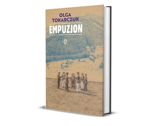 Empuzjon - okładka nowej powieść Olgi Tokarczuk