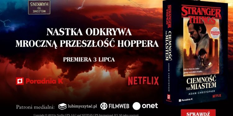 Ciemność nad miastem druga powieść ze świata Stranger Things. Sprawdź w TaniaKsiazka.pl