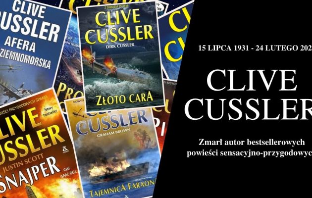 Zmarł Clive Cussler. Autor bestsellerów miał 89 lat