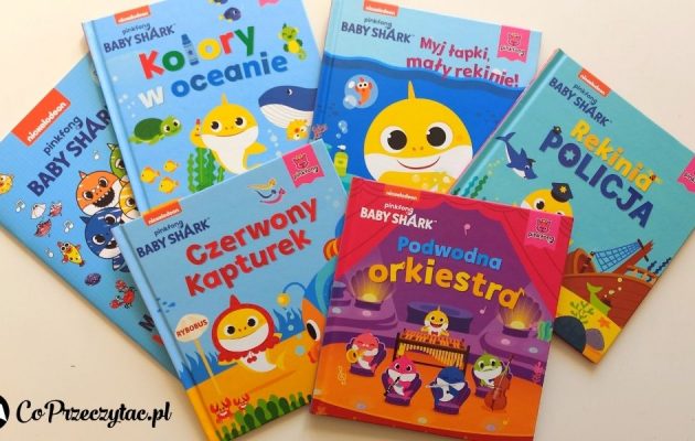 Seria edukacyjnych książeczek dla dzieci Baby Shark