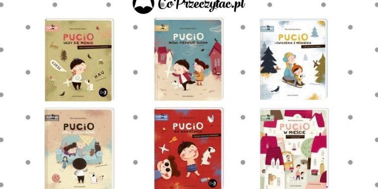Pucio - zestawienie książek z edukacyjnej serii Pucio